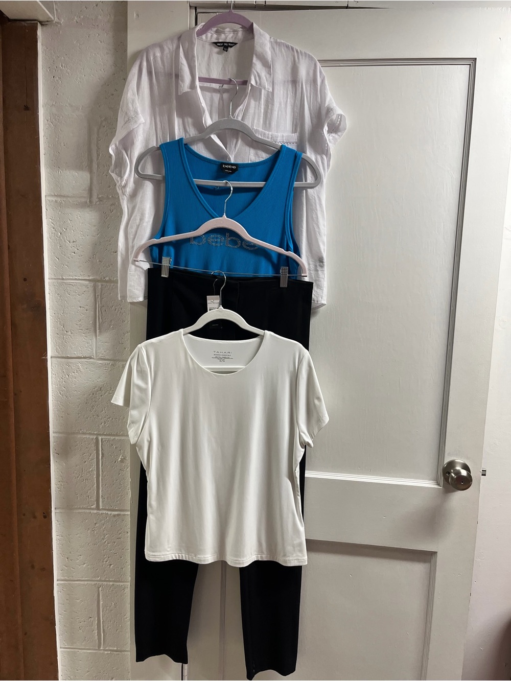 Lot of 4!!! Ann Taylor The Audrey Black Pants/tops